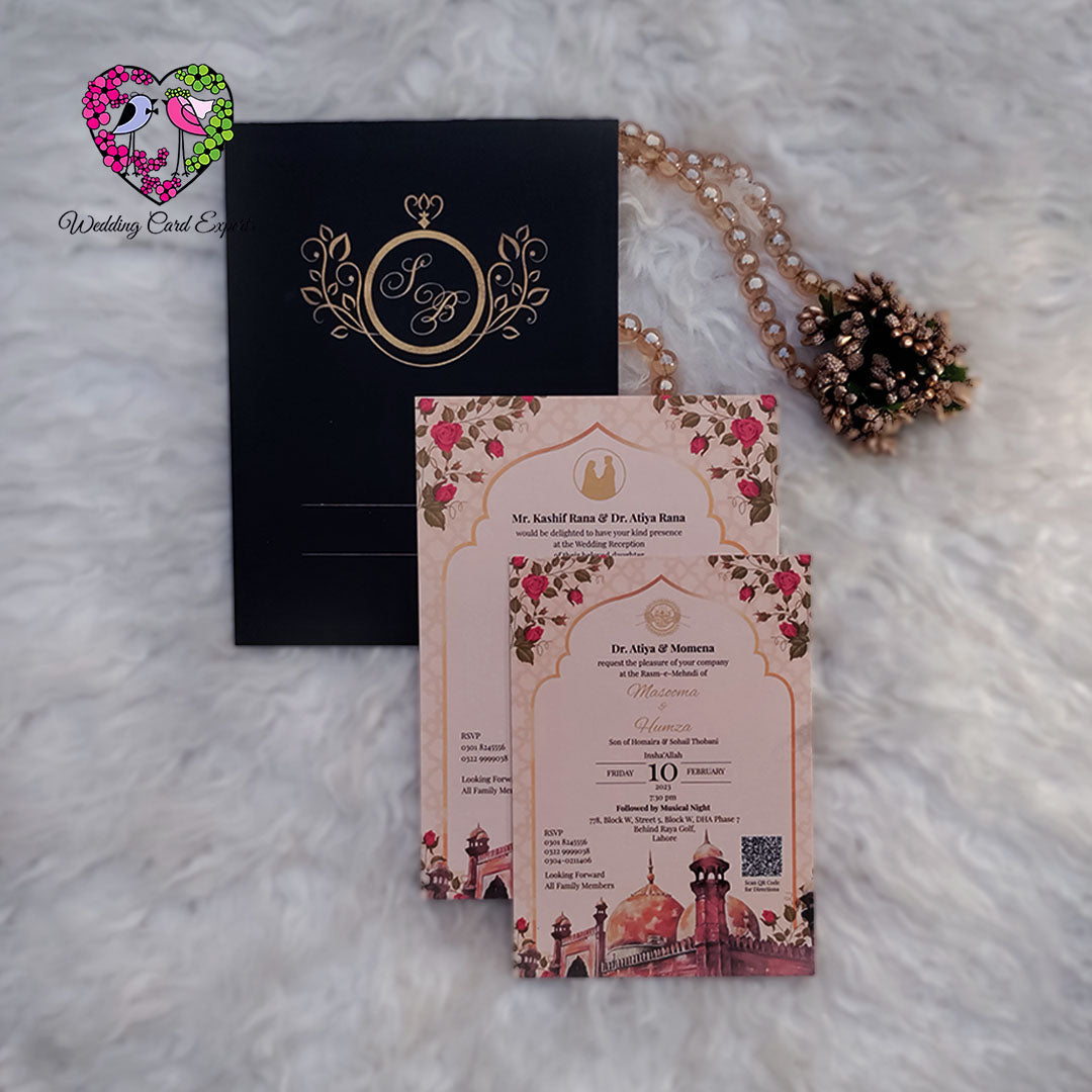 Lahore-Themed Digital Wedding Invitation – Where Tradition Meets Elegance