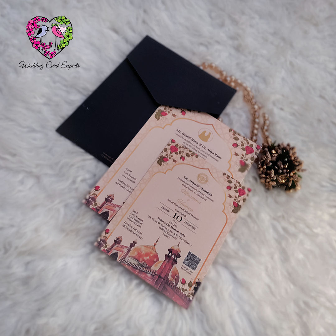 Lahore-Themed Digital Wedding Invitation – Where Tradition Meets Elegance