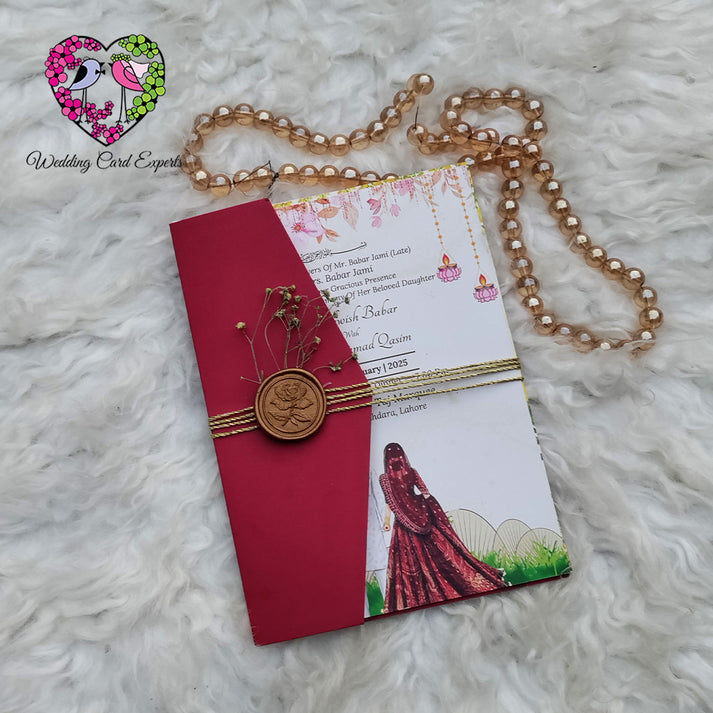 Caricature Pakistani Wedding Invitations | Unique Custom Shadi Cards ...